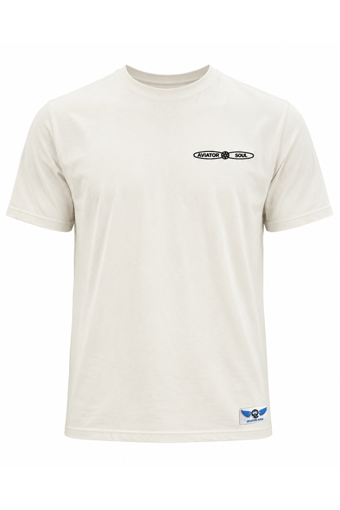 camiseta sixpack beige