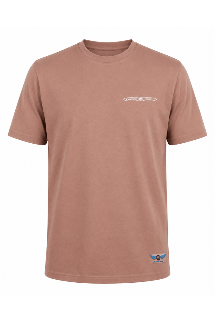camiseta sixpack terracota
