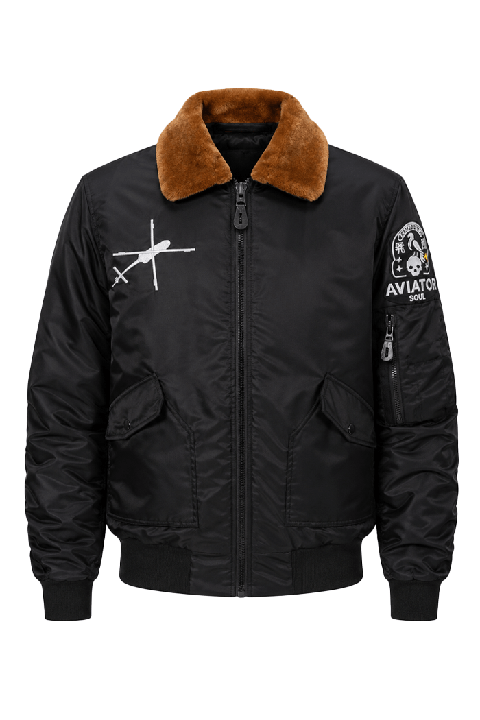 m2 chaqueta black hawk negra