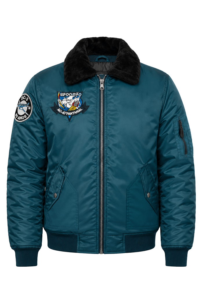chaqueta dc 3 verde marino