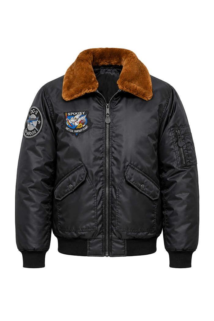 chaqueta dc 3 negra