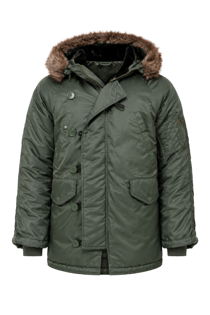 field jacket verde