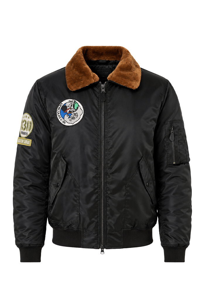 chaqueta hercules negra