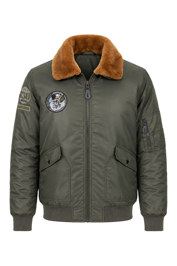chaqueta hercules verde