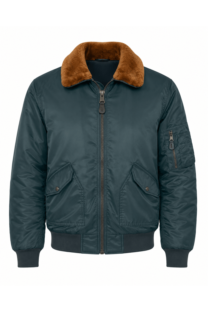 m2 chaqueta cuello ovejo amg