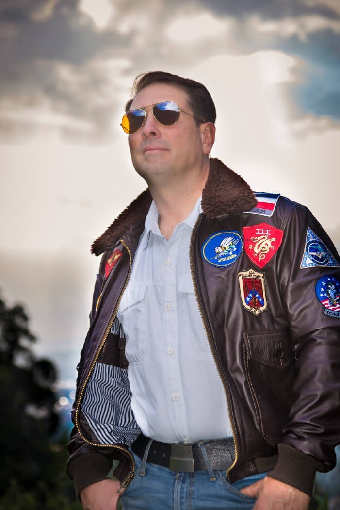 Chaqueta G1 – Piloto Militar Leyenda cafe