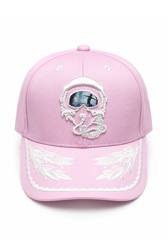 gorra 3d rosa