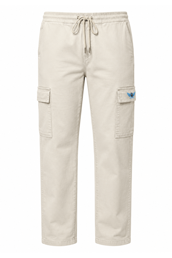 pantalón cargo gris