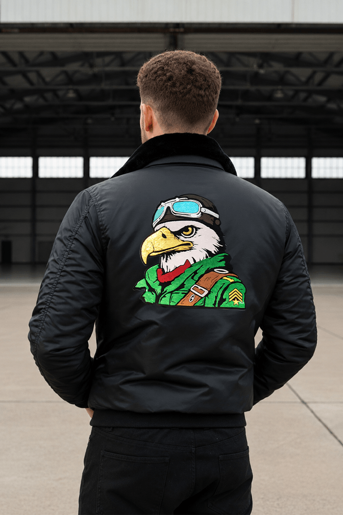 Aguila gorro de aviador