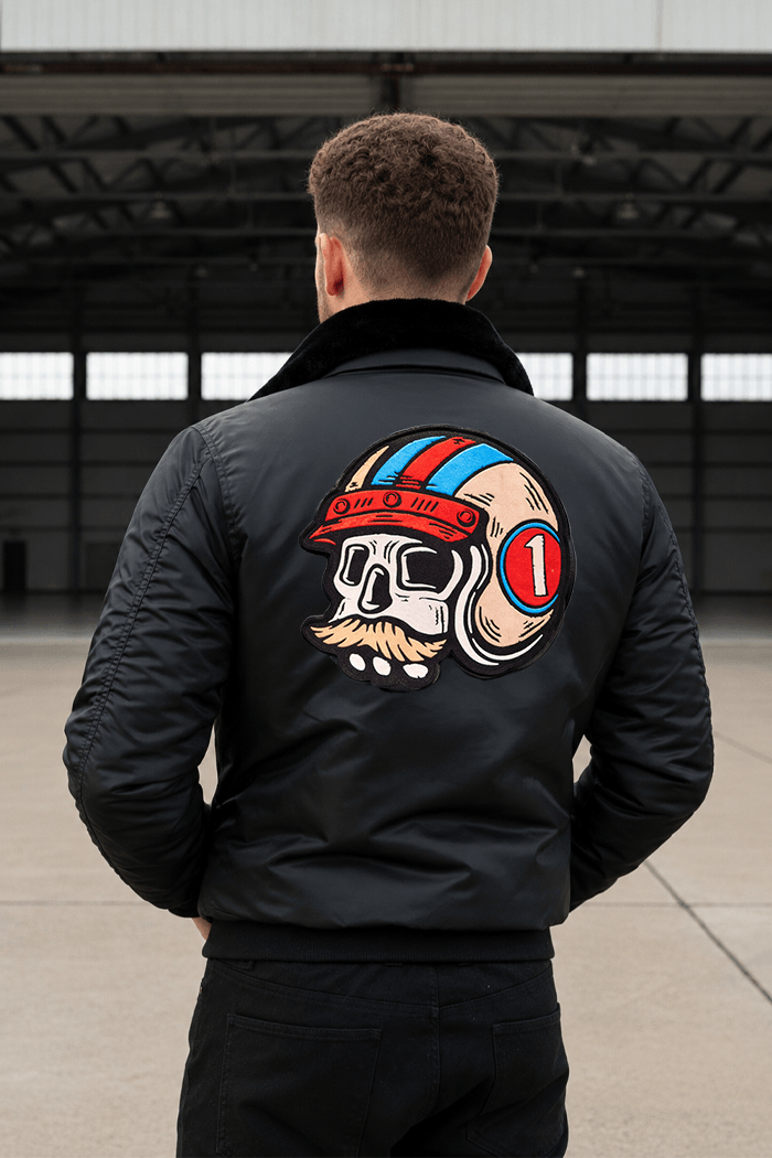 Calavera con Casco