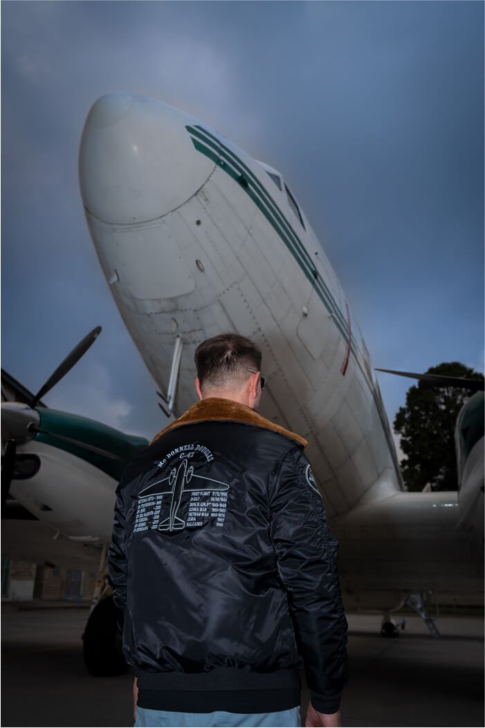 Chaqueta DC-3 Negra
