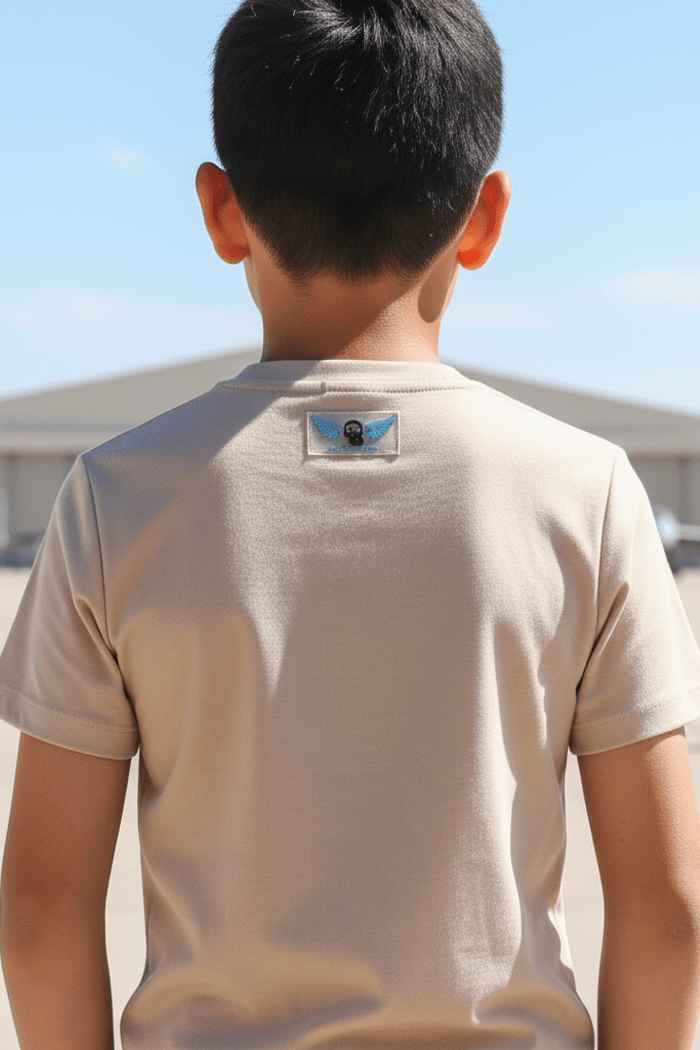 Camiseta Niño Beige Aviator Soul