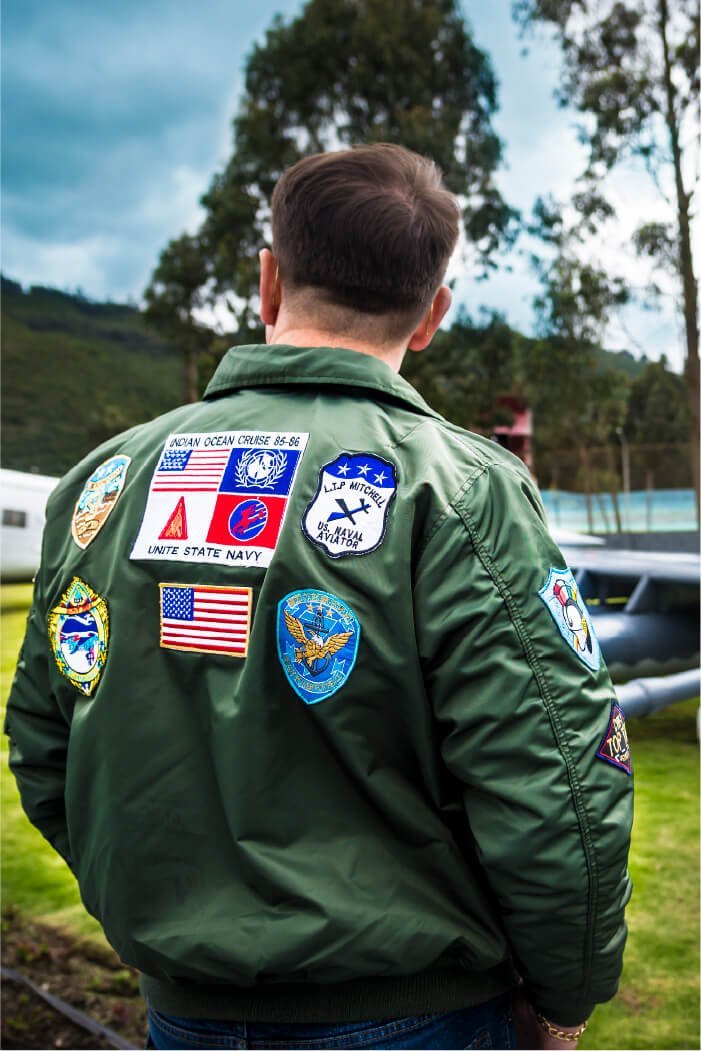 Chaqueta M2 – Piloto Militar Leyenda Verde