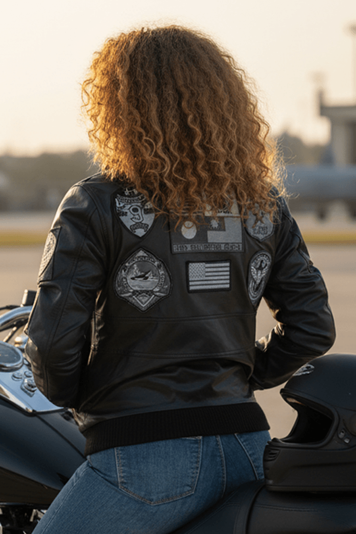 Piloto Militar Dama Negro