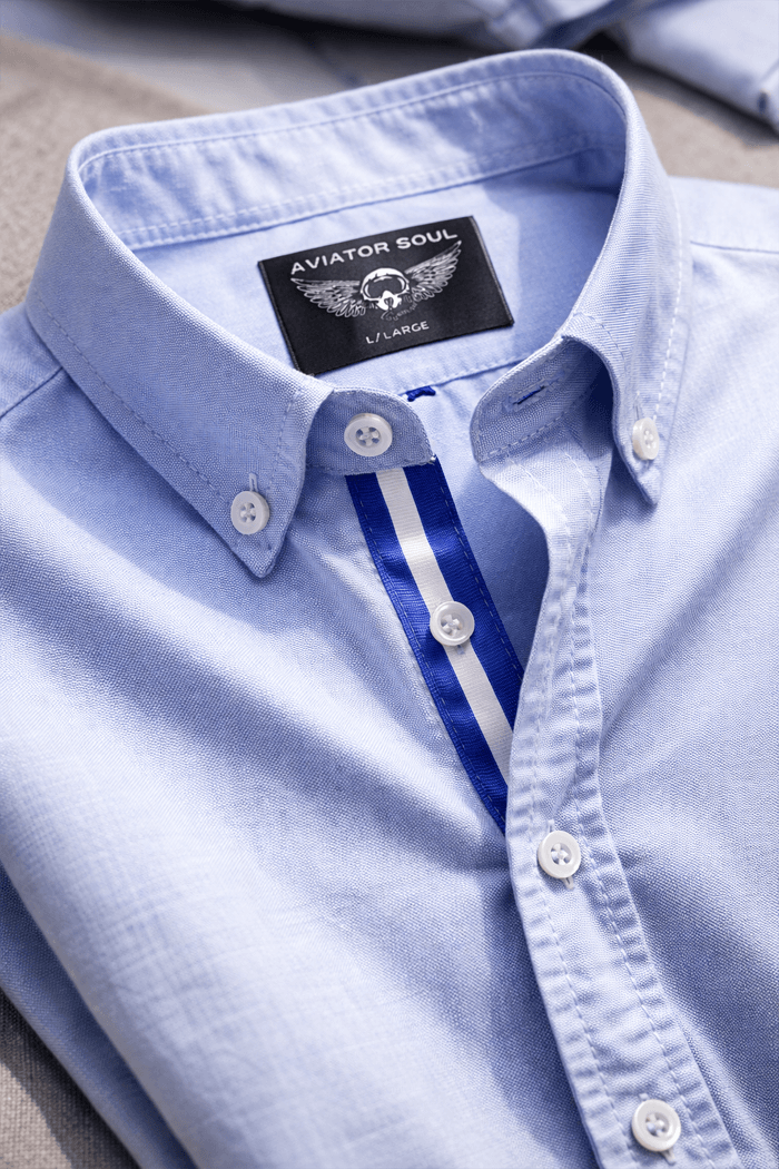 camisa concord azul