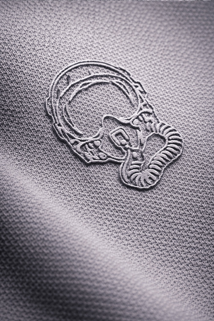 Camiseta Polo Gris