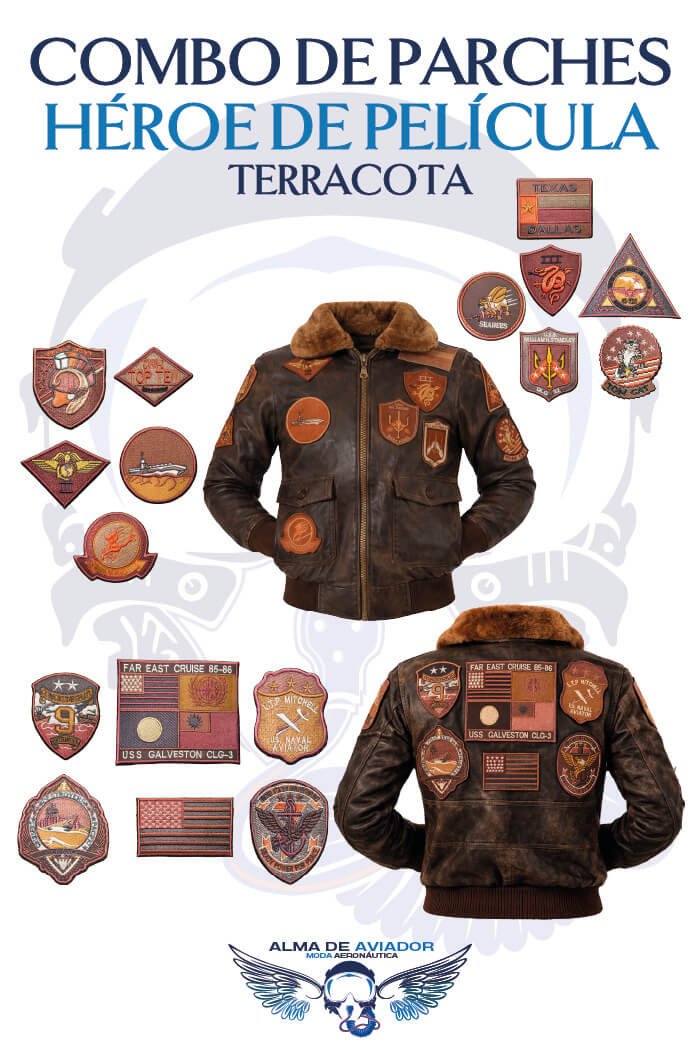 COMBO HEROE DE PELICULA TERRACOTA