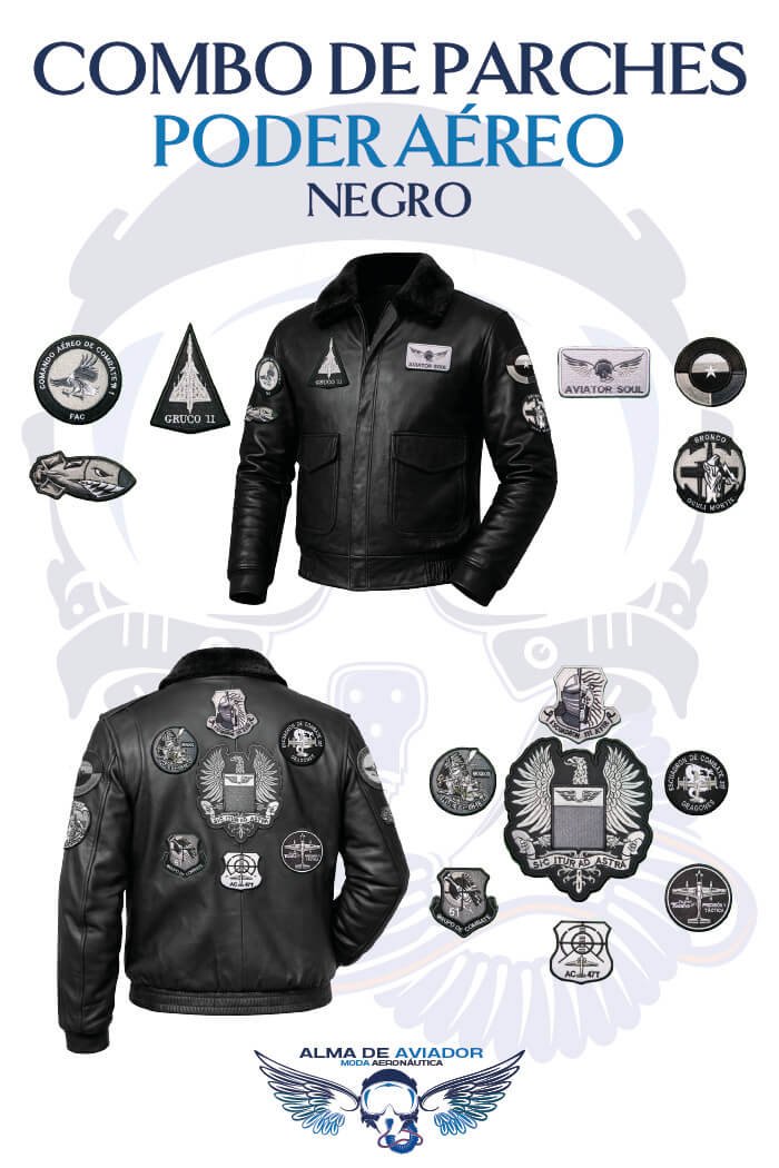 COMBO PODER AEREO NEGRO